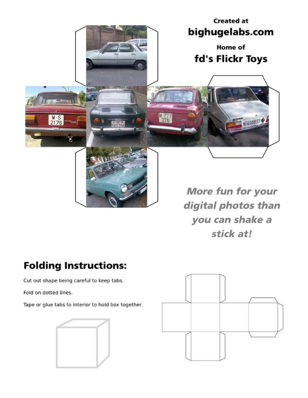 Ein Präsentationsfolie mit Fahrzeugen auf einer Straße und sichtbarem Text.