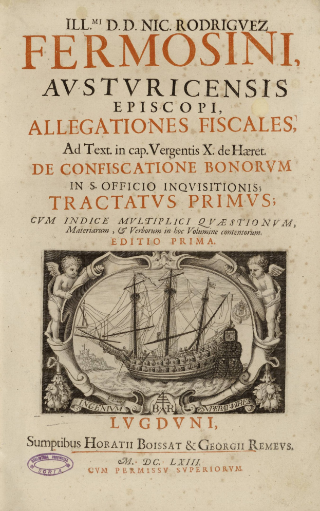 Ein altes Buchcover mit einem vintage-Schiff mit geblähten Segeln auf rauer See, vor einem Hintergrund aus gedämpften Farben und klassischer Typografie.